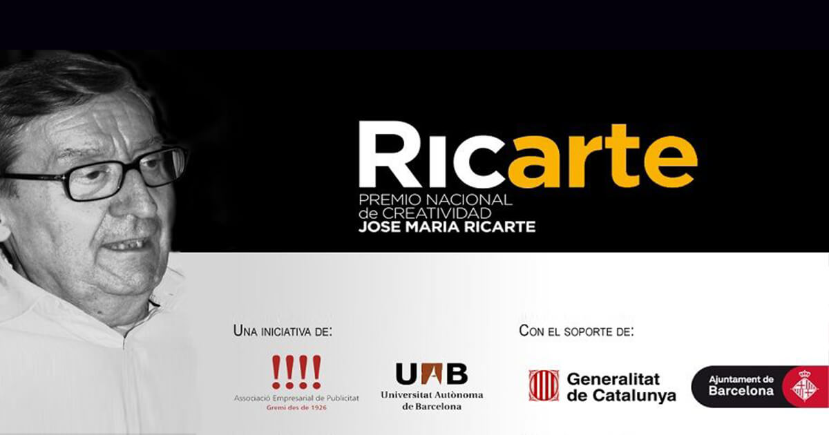 La Academia estará presente en el Premio Nacional de Creatividad José María Ricarte